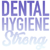 Dental Hygiene Hygienist Sticker by theodha