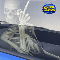 Angry Skeleton GIF by Sou Eu Na Vida