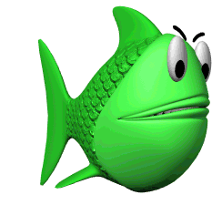 3D Fish Sticker