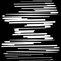 repeating black and white GIF by gfaught