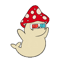 Scared Fun Sticker by Sappy Seals Community