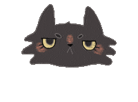 Black Cat Sticker