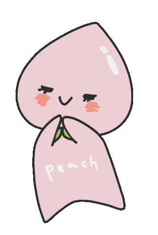 桃チル Sticker by Design88_momo