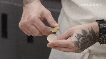 munchies cooking chef cook flip GIF