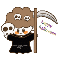 Jack-O-Lantern Halloween Sticker