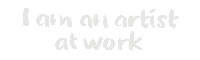 Work In Progress Art Sticker