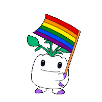 Gay Pride Rainbow Sticker by Magic Eden