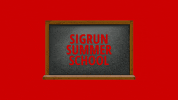 Summer School GIF by Sigrun