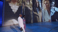 Leslie Jones and RuPaul Strut to the Stage