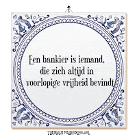 Humor Stress Sticker by Tegelspreuken.nl