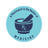 RPhontheGo medicine pharmacy rx pharmacist Sticker