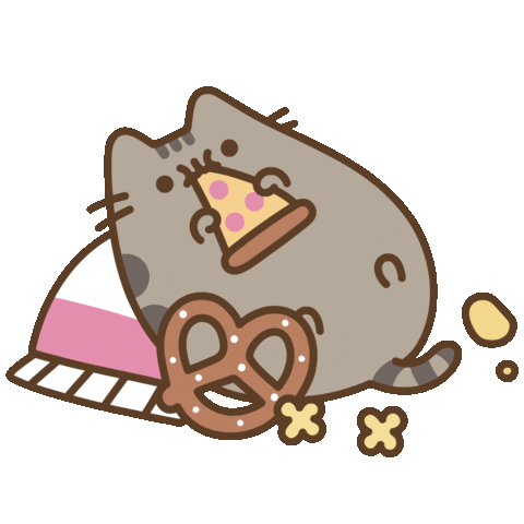 Hungry Ice Cream Sticker by Pusheen