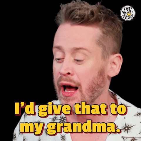 Macaulay Culkin Hot Ones GIF by First We Feast