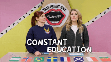 educate grace helbig GIF by This Might Get