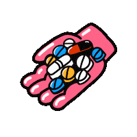 Hand Help Sticker by Darién Sánchez