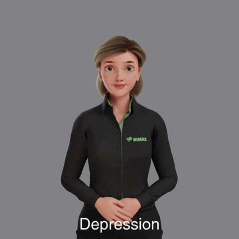 Avatar Depression GIF by Sign Time - SiMAX