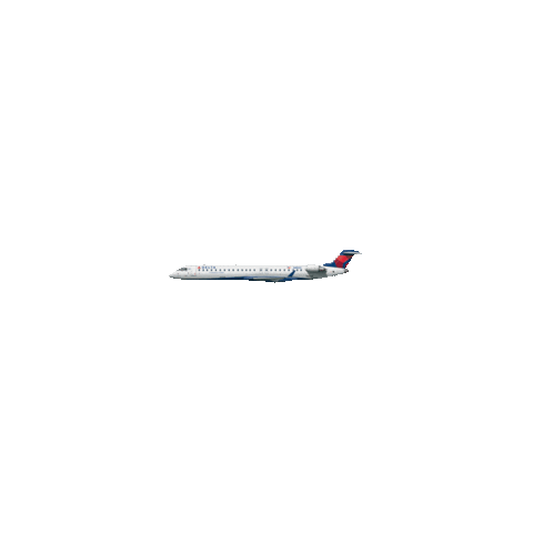 endeavorair giphyupload edv endeavor air crj-900 Sticker