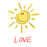 Sun Love Sticker by Pipoca Entretenimento