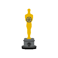 Oscars Goldstatue Sticker by Kenworthy PAC