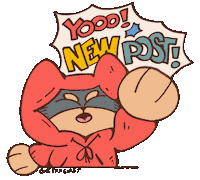 New Post Shiba Sticker