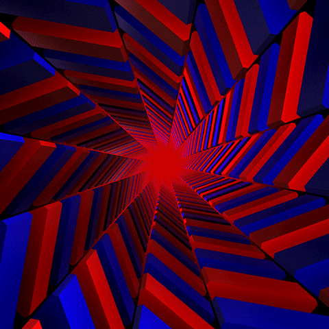render red and blue GIF by xponentialdesign