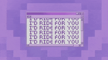 Fuck It I Love You Pixel GIF by nettwerkmusic