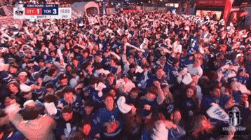 Happy Toronto Maple Leafs GIF by NHL