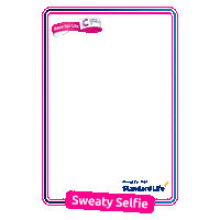 Cancer Research Selfie Sticker by Standard Life