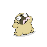 dog ugh Sticker