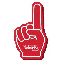 Nebraska Huskers Sticker by College Colors Day