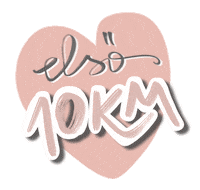 linesbyliliszalma magyar maraton 10km 5km Sticker