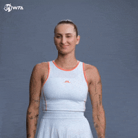 Marketa Vondrousova Fist Bump GIF by WTA