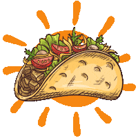 Plant Based Mexican Sticker by Vegan Street Fair