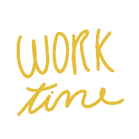 Time Work Sticker