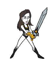 Puerto Rico Sword Sticker by Tripleta Studio