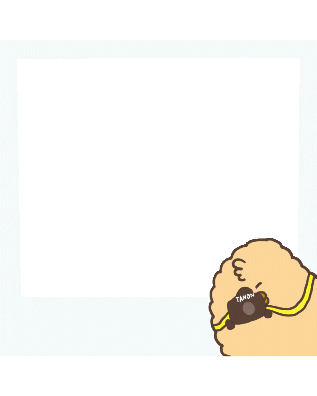 Sam Beige Sticker