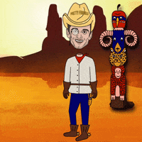 Egonauts crypto nft blockchain cowboy GIF