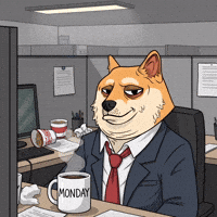 Tired Shiba Inu GIF by Doge Pound