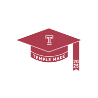 Temple Made Sticker by Temple University