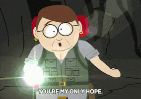 hope flashlight GIF by South Park 