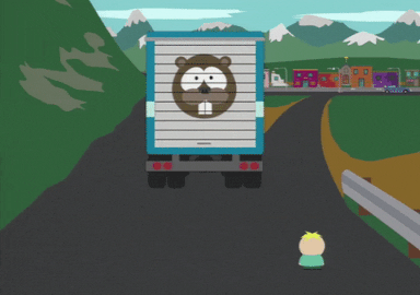 butters stotch truck GIF by South Park 