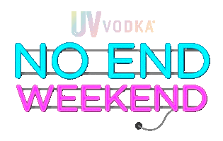 friday drinking Sticker by UV Vodka