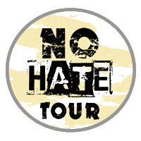 nohatetour bmx antibullying antibully no hate tour Sticker