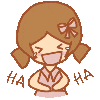 Laughing Sticker
