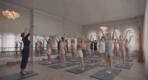 beccapatton giphyupload season 1 exercise ragdoll GIF