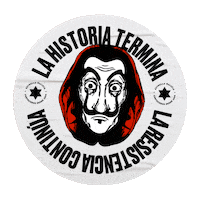 La Casa De Papel Cerveza Sticker by Estrella Galicia