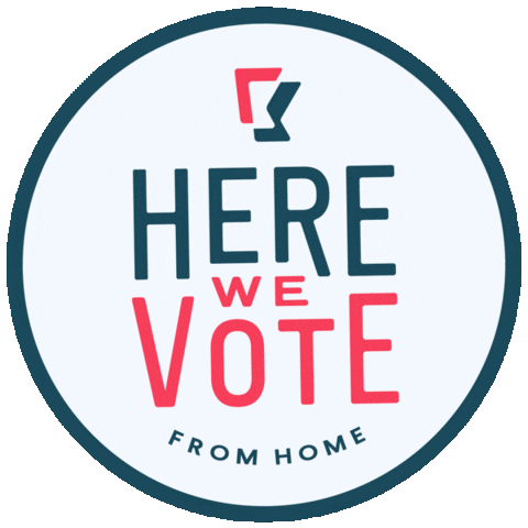 mnvotes giphyupload ivoted votefromhome mnvotes Sticker