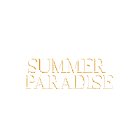 Summer Paradise Sticker by Calçados Tabita