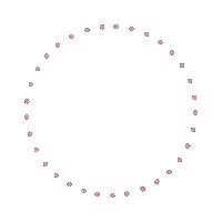 kreslenosti circle dots kruh tecky Sticker