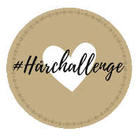 Hårchallenge Sticker by Hjärtligt